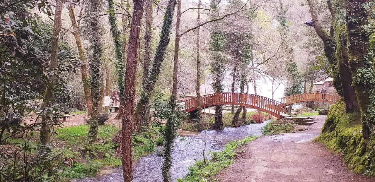 Casa Victoria Garden Con Jacuzzi Y Piscina Villa Caldas De Reis Eksteriør billede