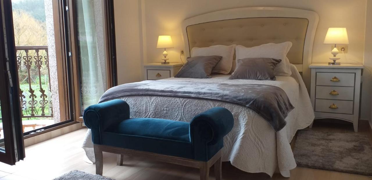 Casa Victoria Garden Con Jacuzzi Y Piscina Villa Caldas De Reis Eksteriør billede