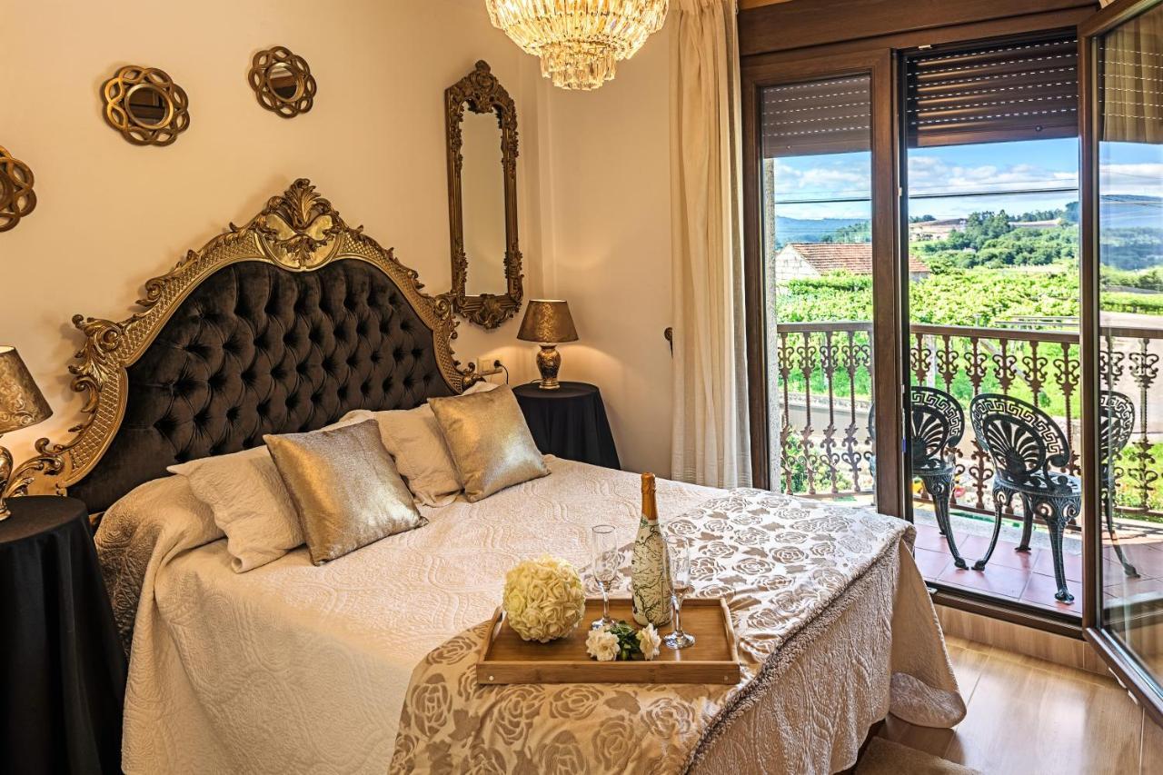 Casa Victoria Garden Con Jacuzzi Y Piscina Villa Caldas De Reis Eksteriør billede